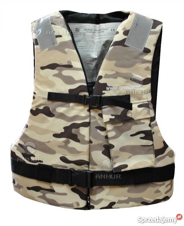 Kamizelka asekuracyjna kapok XL piasek moro z Rzeszów