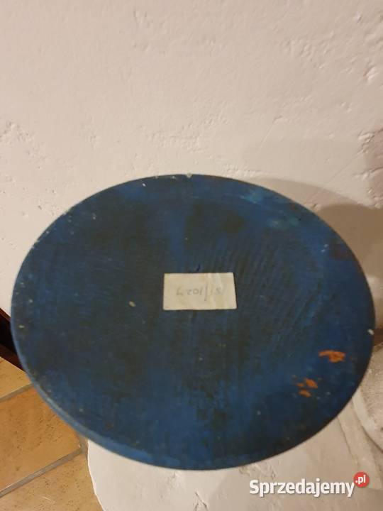 ŚWIECZNIK drewniany prowansalski niebieski odcienie błękitu Dekoracje i ozdoby Lublin