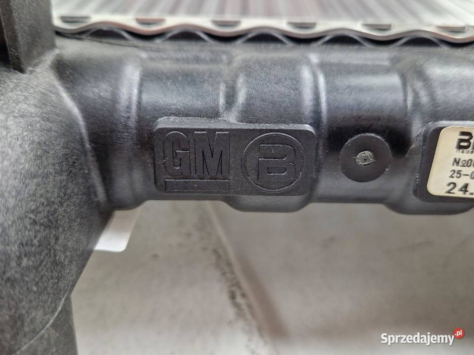 CHŁODNICA WODY OPEL CORSA C 20002006 NOWA ORYG osobowe