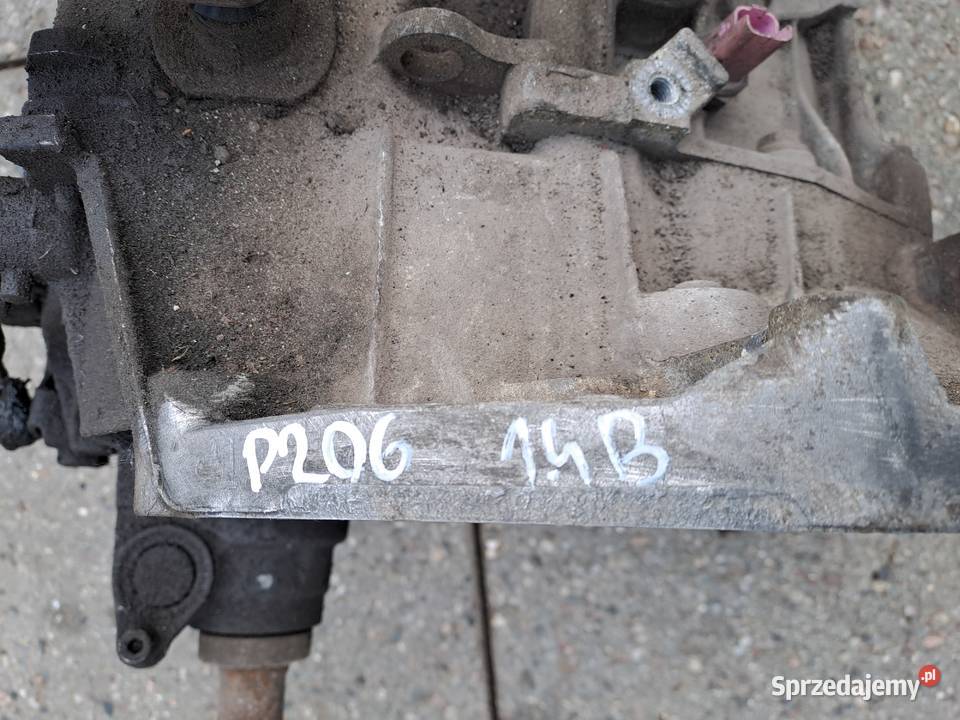 Peugeot 206 14 8V 75 skrzynia biegów kod 20CP81 Jastrzębie-Zdrój sprzedam