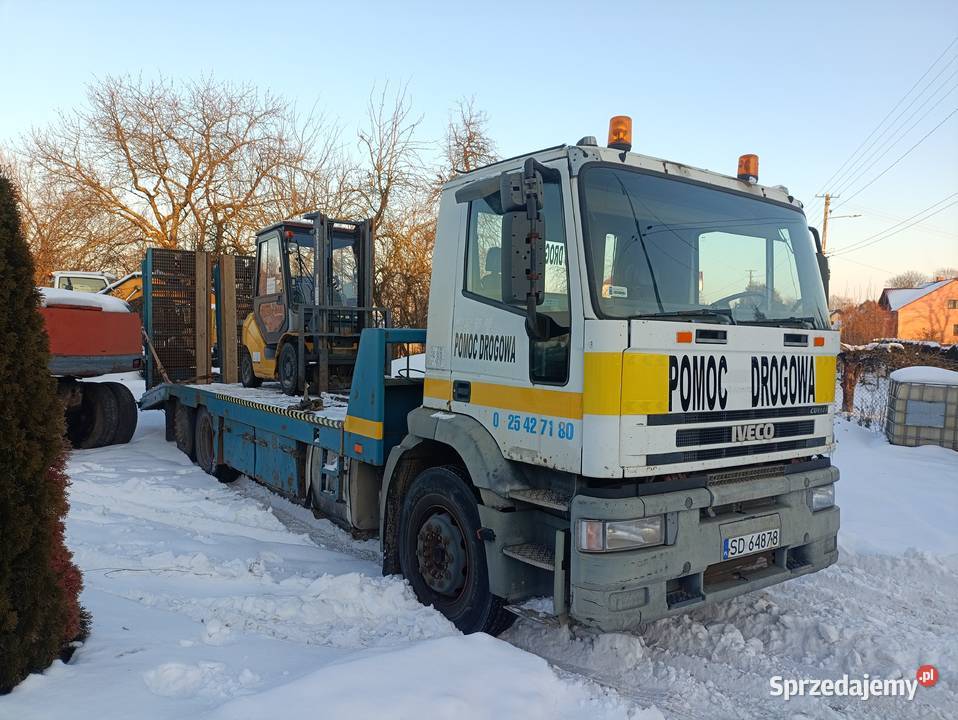 Iveco pomoc drogowa niski przebieg najazdy Bodzentyn