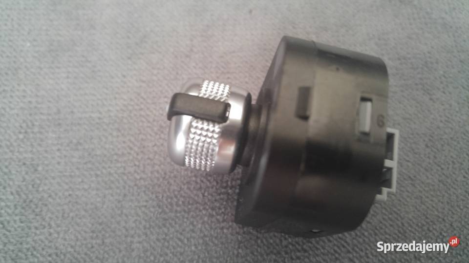 Oryginalny przełącznik lusterek LIFT chrom Audi panele sterowania, przełączniki Lublin sprzedam