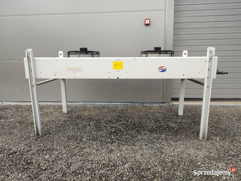 Skraplacz kondensator Guntner 2x450mm agregat Niedźwiedź