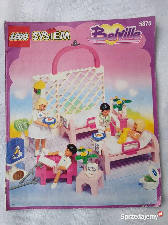 5875 LEGO Zestaw Kompletny Instrukcja Szpital śląskie