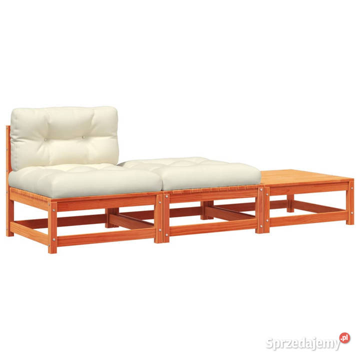 Ogrodowa sofa bez podłokietników z poduszkami i mazowieckie Warszawa sprzedam