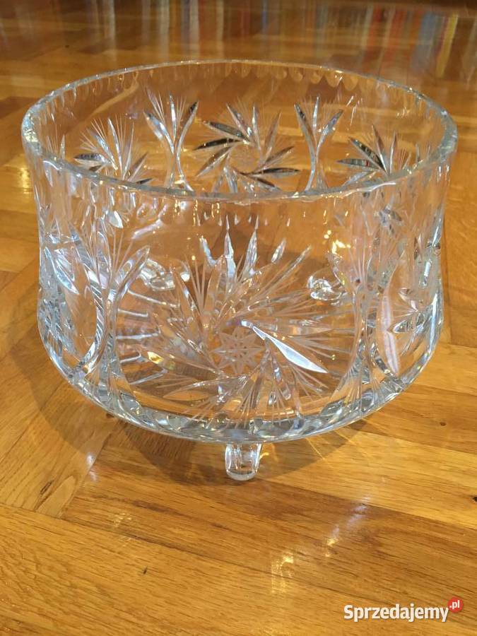 Zestaw kryształów PRL 8 sztuk Łódź