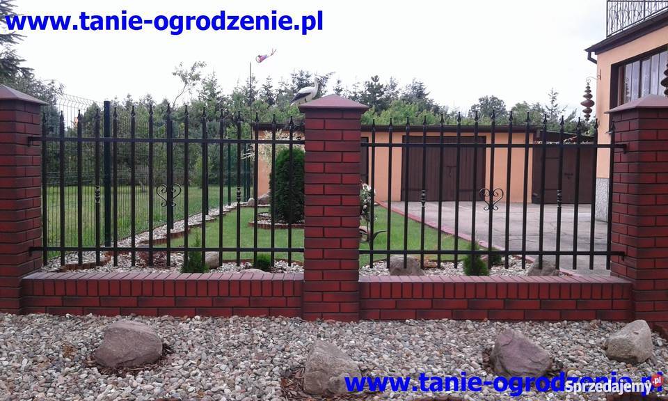 Ala klinkier słupki murki ogrodzenia imitacja Kielce