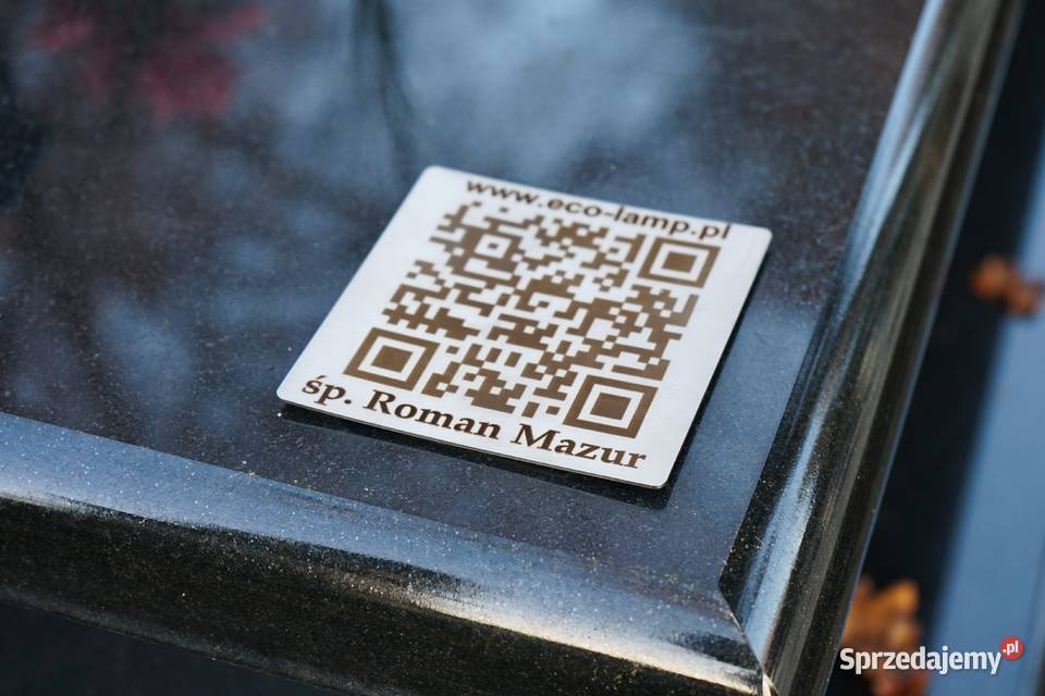 QR PAMIĘCI elektroniczna cyfrowa biografia kod Częstochowa