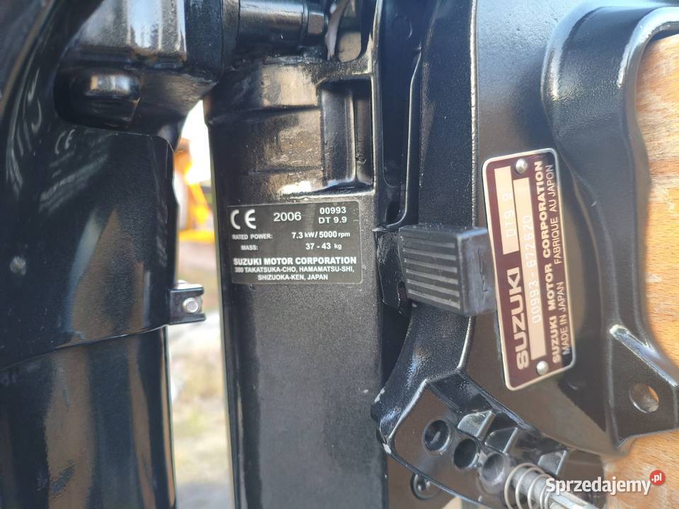 SILNIK ZABURTOWY SUZUKI DT99 ODBLOKOWANY NA 15