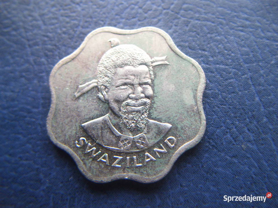Stare monety 10 cent 1975 Eswatini Lesko
