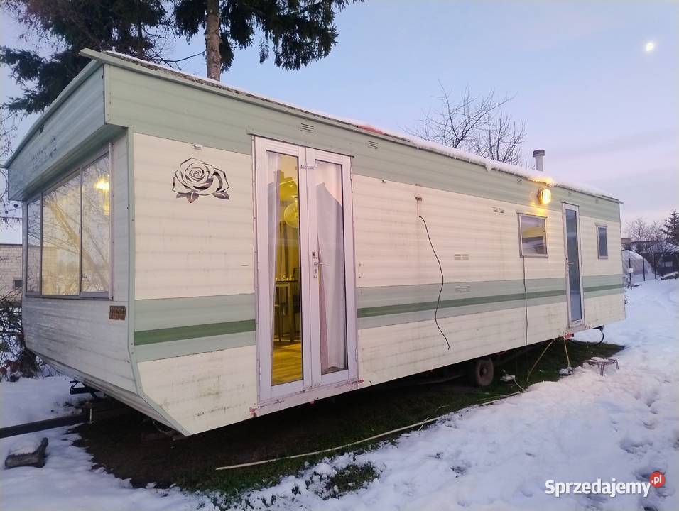 Sezonowy domek holenderskiangielski 384 burtowe Brzozie sprzedam