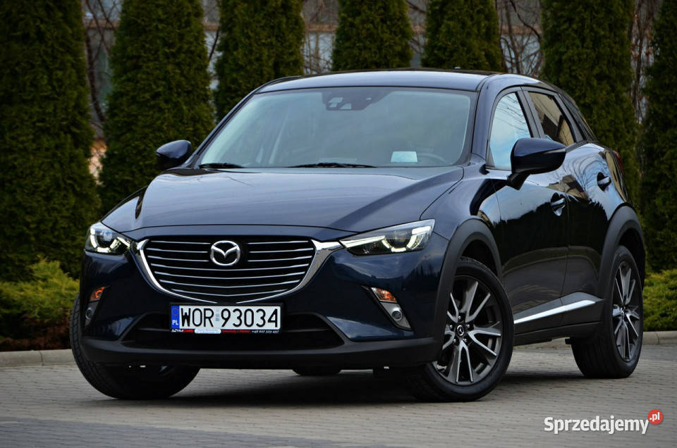 Mazda CX3 20i 120GezFoteleAluPDCKamera bluetooth Ostrów Mazowiecka sprzedam