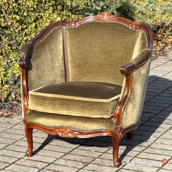 ARTexpert Fotel w stylu Ludwika XV Rococo