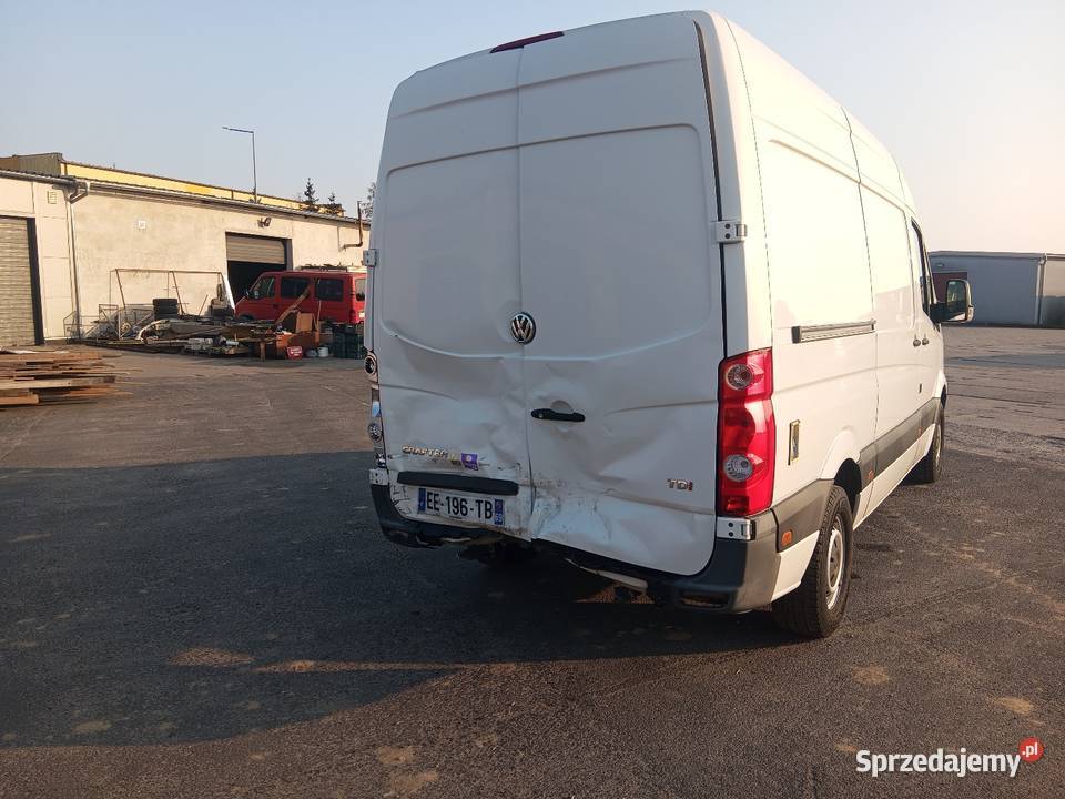 Crafter niski przebieg uszkodzony pali jeździ Sępólno Krajeńskie