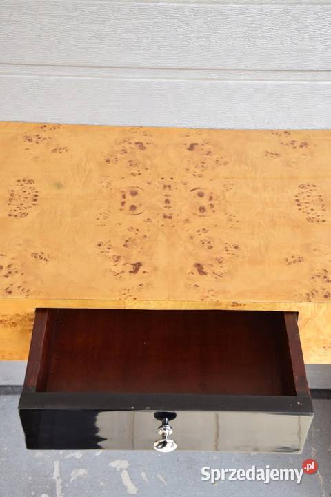 Drewniany Stolik Art Deco Konsola Pomocnik Kraków