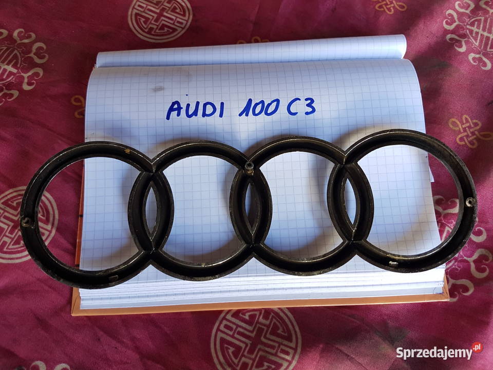 Logo Audi 100 C3 Znaczek Pierścienie lubelskie Biała Podlaska
