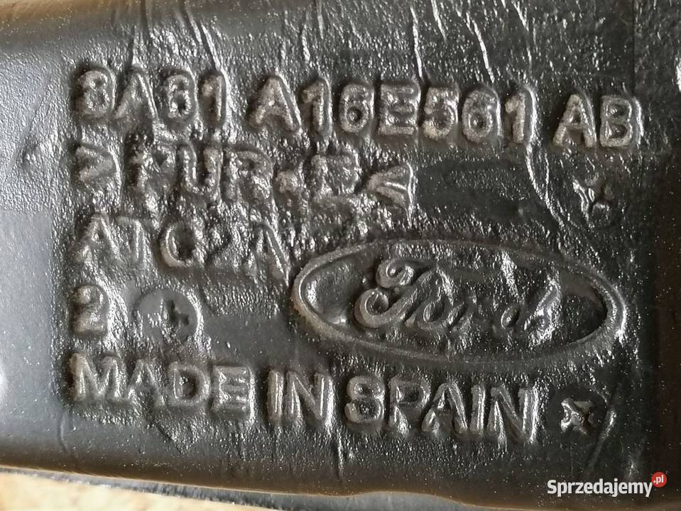 FORD FIESTA MK7 0812 PIANKA WYGŁUSZENIE BŁOTNIKA Pleszew
