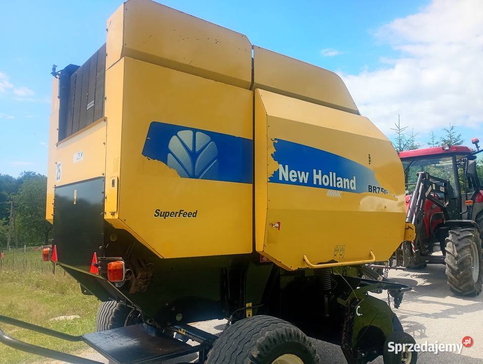 Prasa rolująca Holland BR 750 rotor Super stan Łagów
