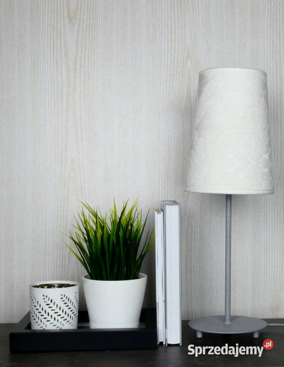 Lampa biurkowa NORBERG klasyczny flok aksamit