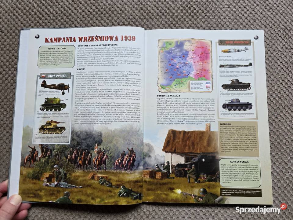 Atlas II wojny światowej Operacje uzbrojenie Kraków