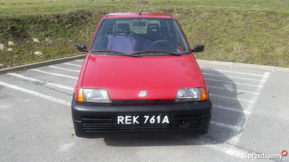 Fiat Cinquecento 900 Happy End Stan Bez Rdzy nieuszkodzony Cinquecento podkarpackie Łańcut