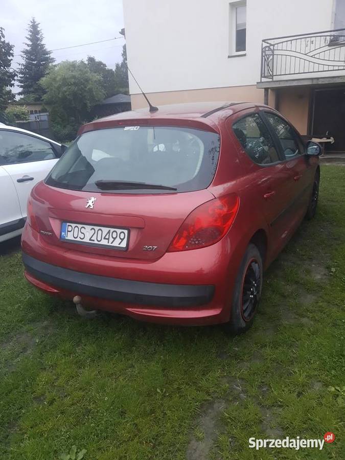 Peugeot 207 14 8v poduszka powietrzna Łask sprzedam