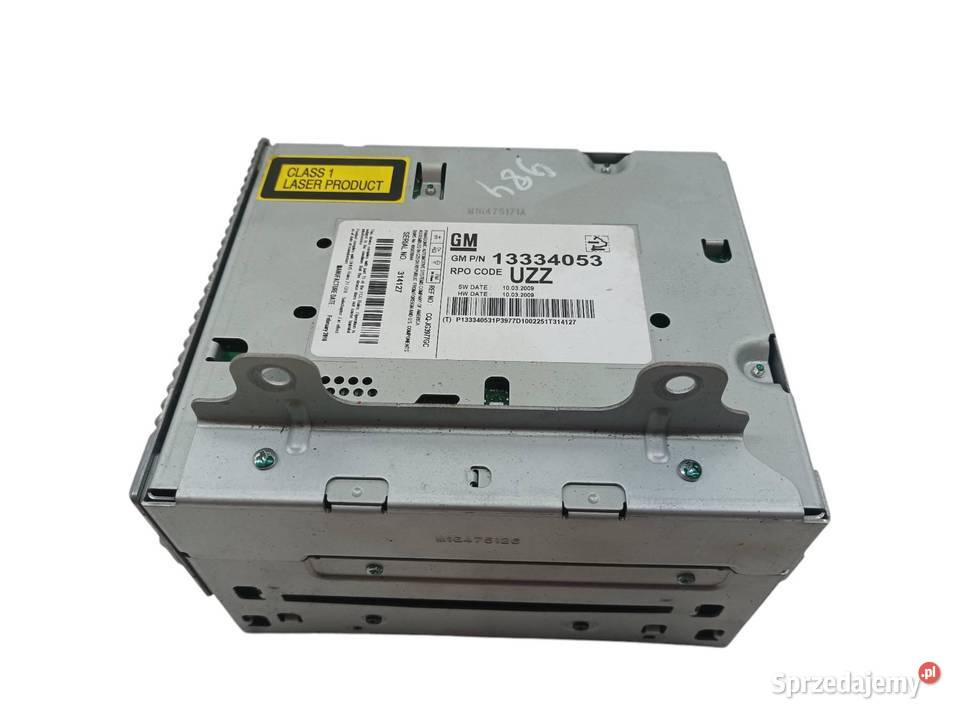 RADIO FABRYCZNE EUROPA 13334053 Opel Astra IV Rok produkcji 2010