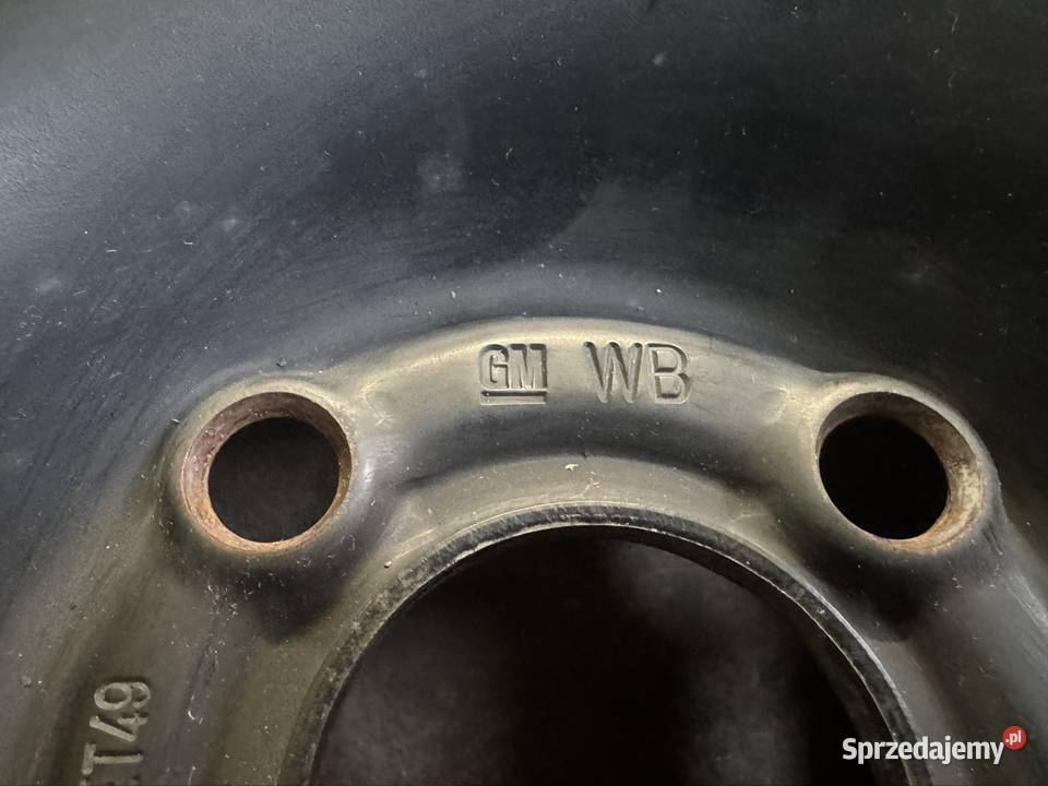Felgi stalowe Opel 4x100 ET49 55J 565mm OC Średnica 14" Samochodowe małopolskie Chrzanów