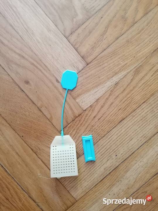 Zaparzacz do herbaty silikon biały pomorskie sprzedam