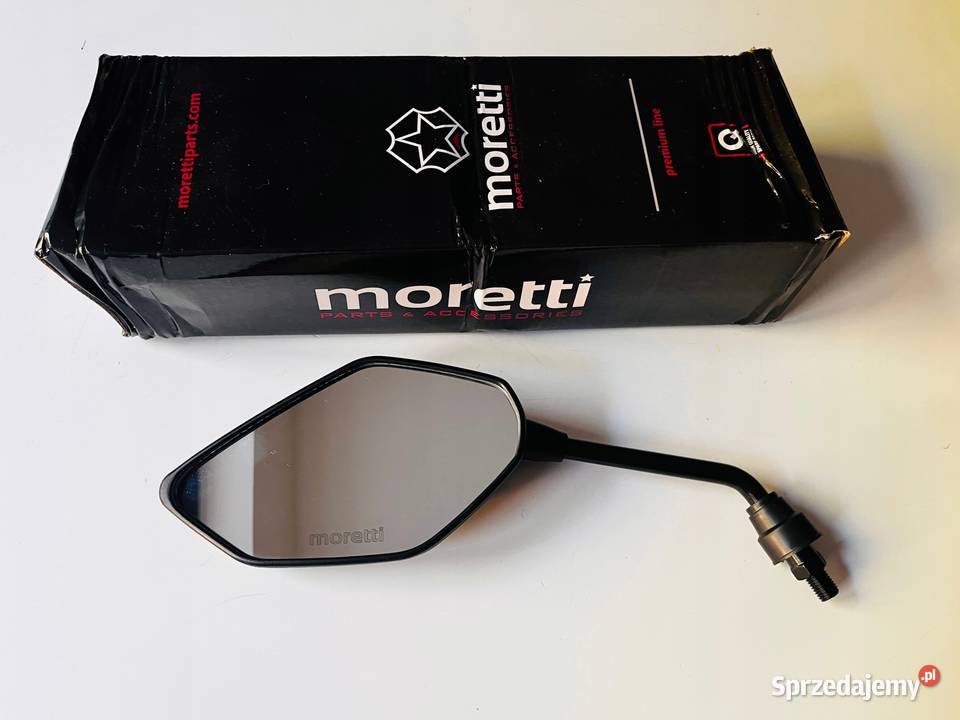 MORETTI LUSTERKO LEWE gwint 10MM prawy Motorower wielkopolskie Łobżenica sprzedam
