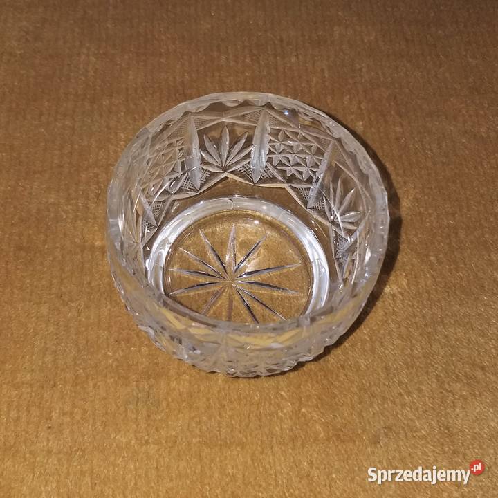 Mała miseczka kokilka kryształowa Warszawa