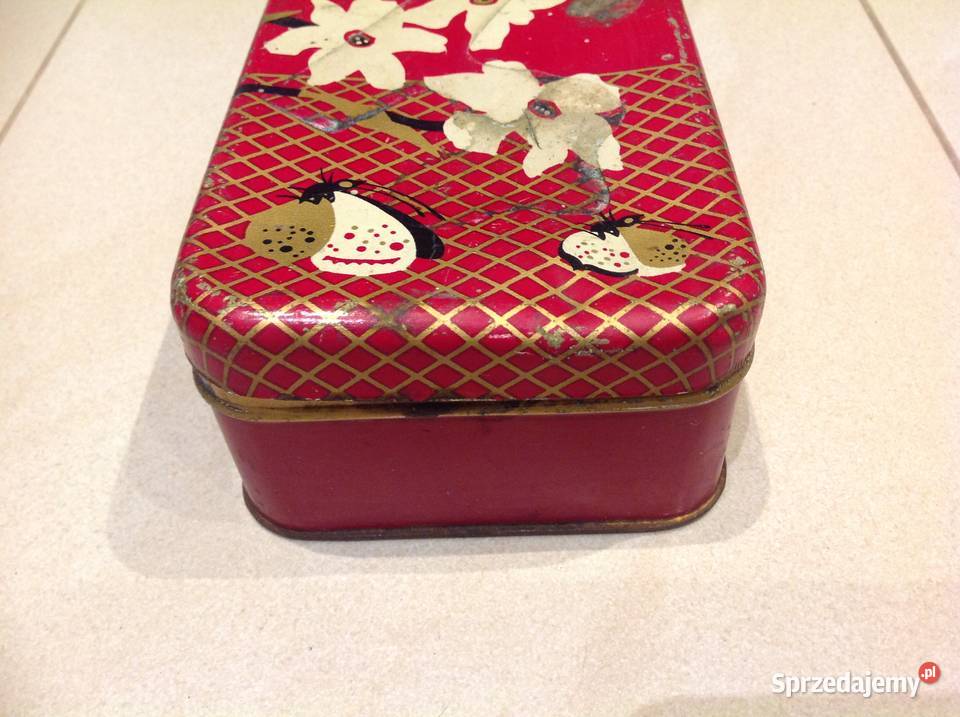 Stara Puszka Metalowa Ciastkach H BAHLSENS Nowa Sól