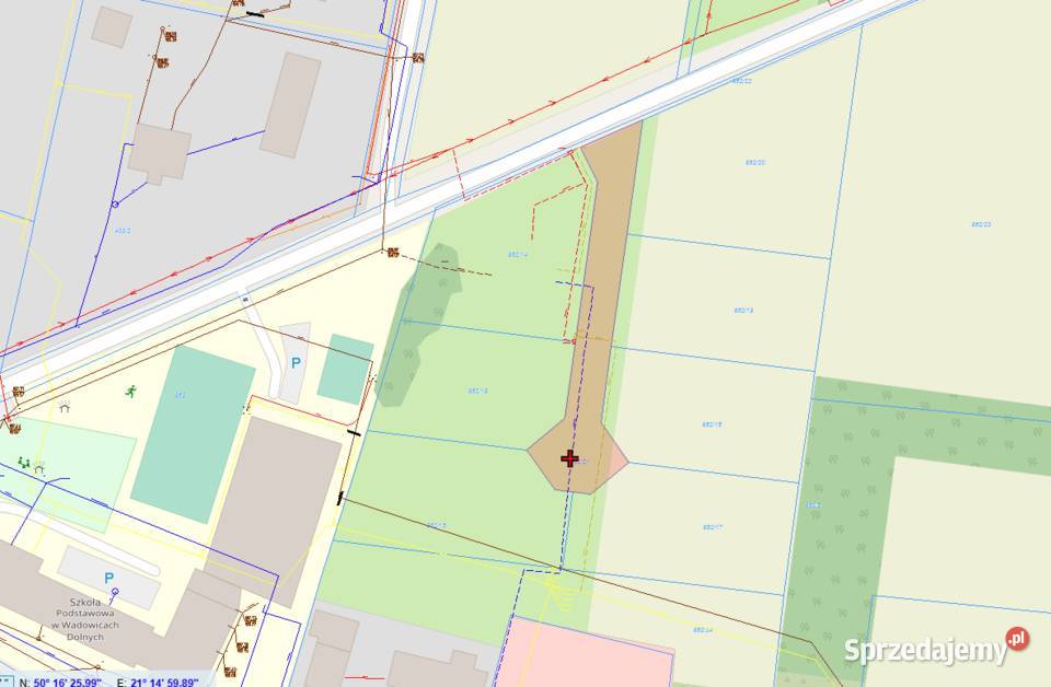 Działka budowlana Wadowice Dolne budowlana podkarpackie Wadowice Górne sprzedam