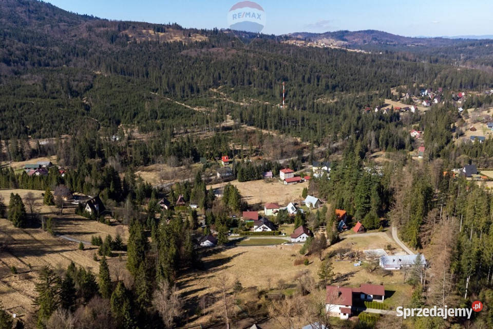 Dwie działki z widokiem na Rachowiec Beskid