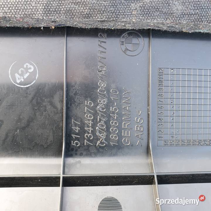 BMW 730LD G11 G12 BLENDA PLASTIK BAGAZNIKA osobowe Łochowice