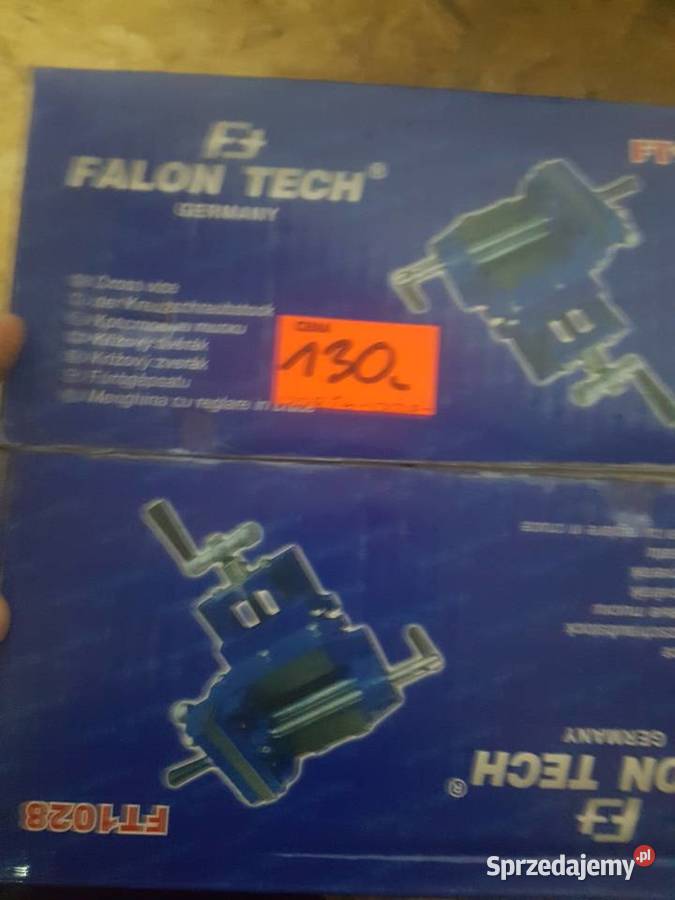 Imadło maszynowe 75mm dwuosiowe krzyżowe imadła Głogowa