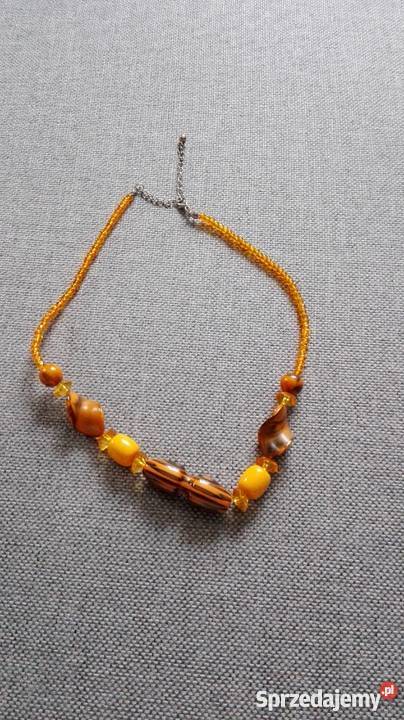 ŚLICZNY POMARAŃCZOWY NASZYJNIK