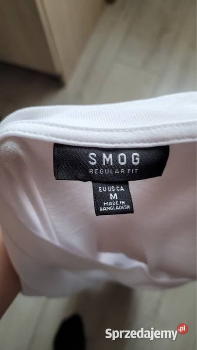Biała koszulka SMOG Łysa Góra