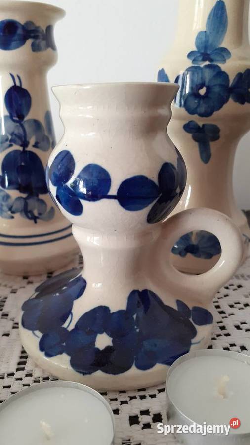 Świeczniki włocławek Ceramika i szkło sprzedam