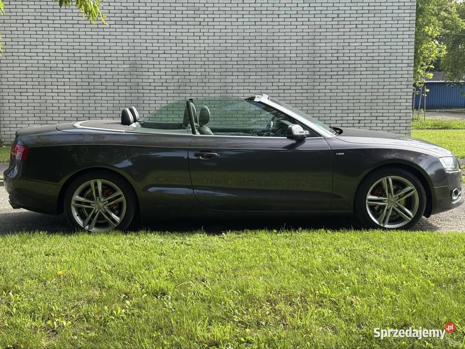 Audi A5 Kabriolet 2010 SLine Bang Olufsen Skóra mazowieckie Pruszków