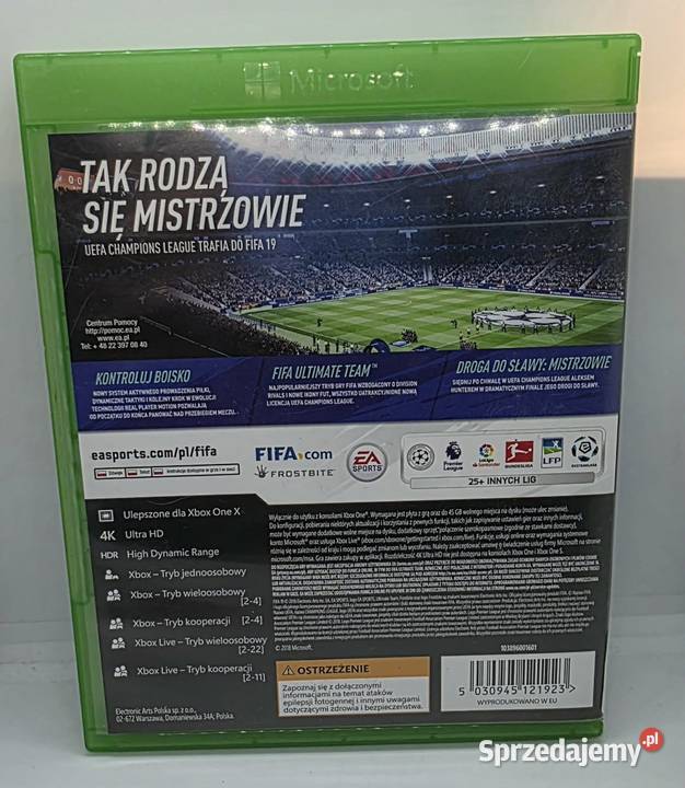 Gra Fifa 19 Xbox One Elbląg