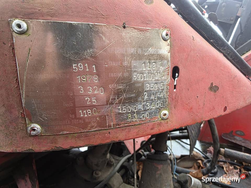 Zetor 5911 silnik 3 cylindry Zetor Radzyń Podlaski sprzedam