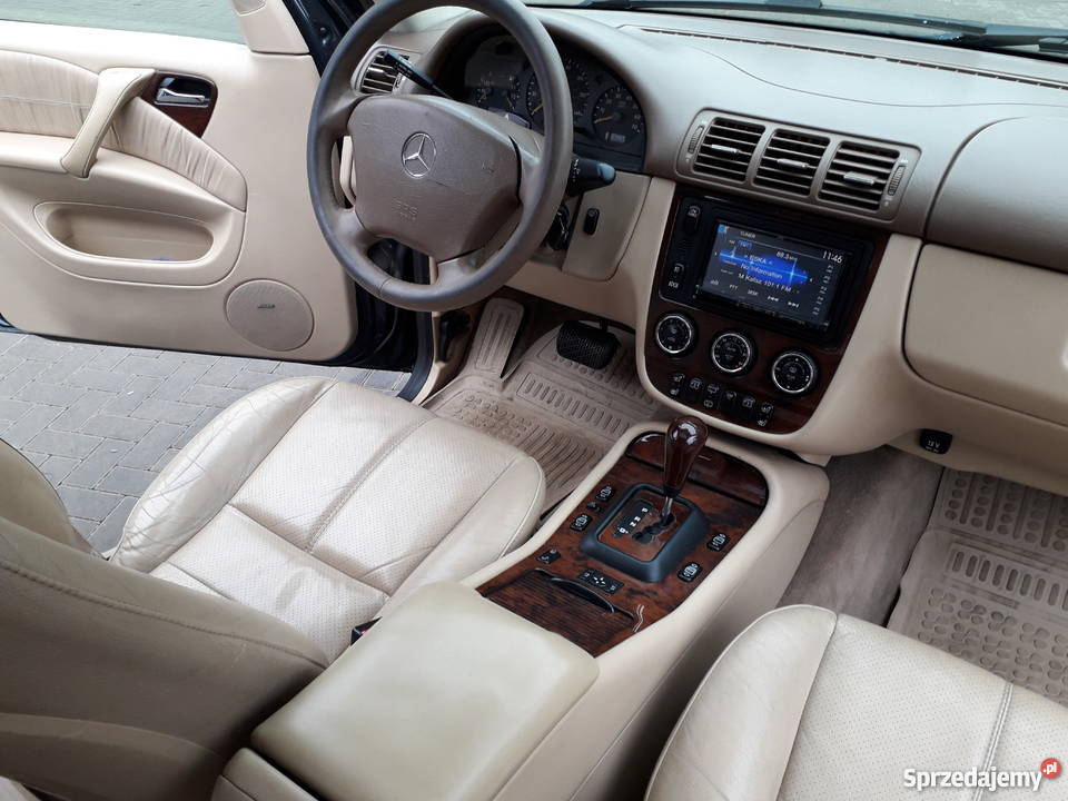 Mercedes ML 50 Benzyna Gaz Felga 20 Jasne radio Ostrów Wielkopolski