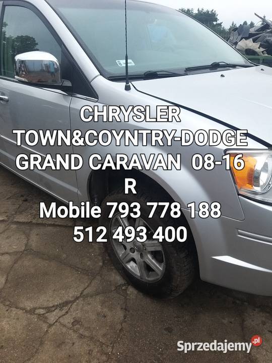 LUSTERKO Z MARTWYM PUNKTEM CHRYSLER TOWN Kawnice