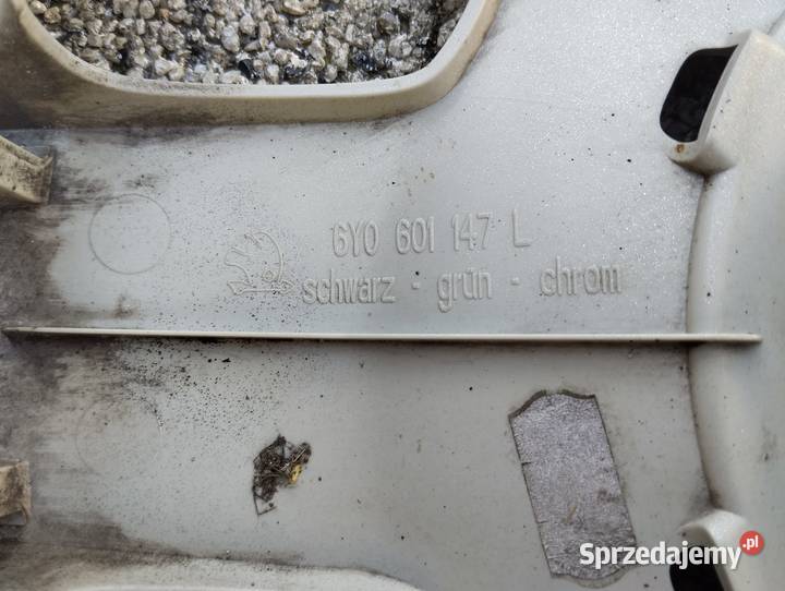 Kołpak Skoda 14 6Y0601147L Fabia pojedyncza śląskie Kamieniec
