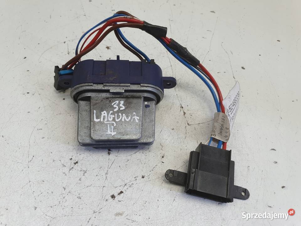 Renault Laguna III REZYSTOR DMUCHAWY Nawiewu Rudka