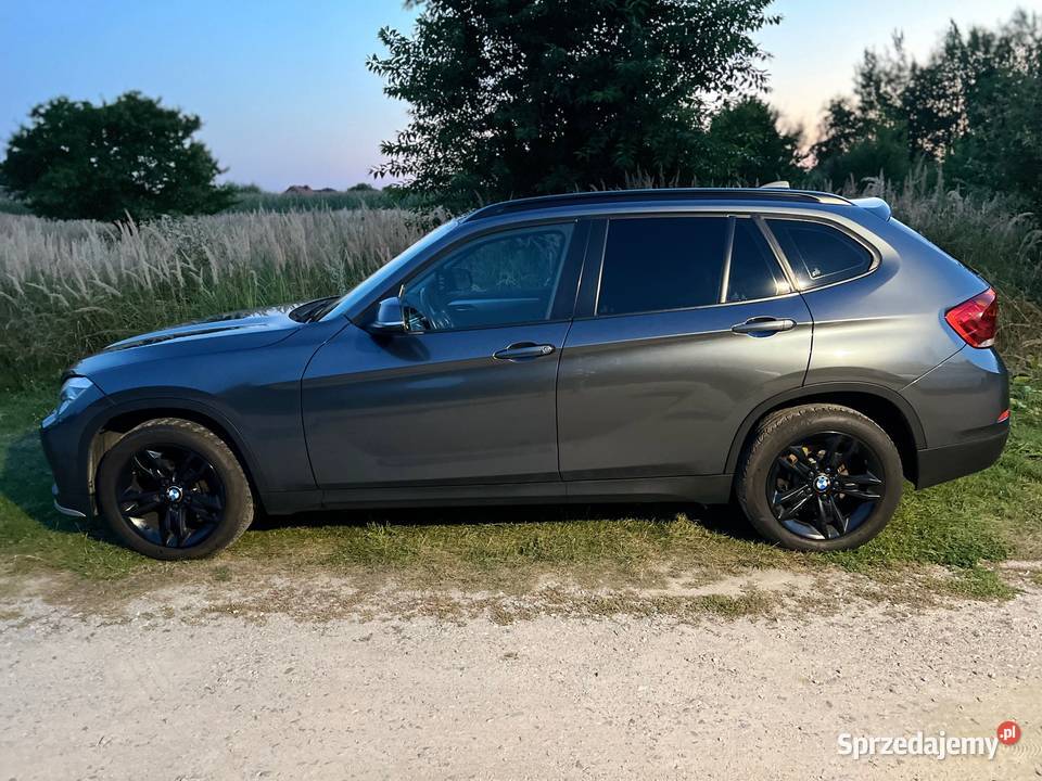 BMW X1 xDrive 18d 2015 r Skóra 2 komplety Warszawa