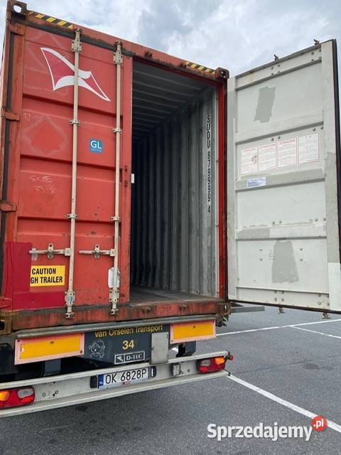 Kontenery morskie budowlane magazynowe 12m 40 HC pomorskie Kwidzyn
