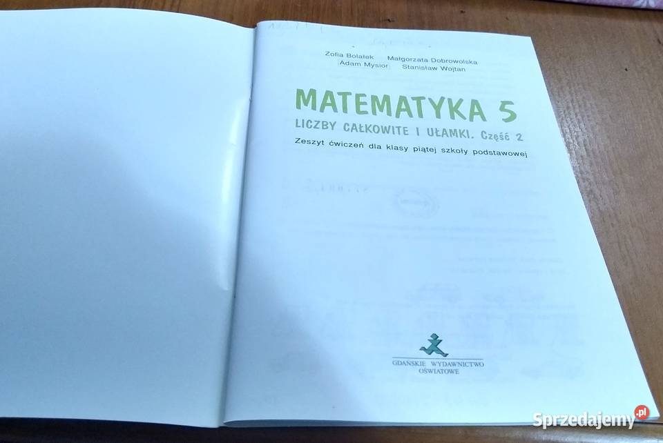 Matematyka z plusem 5 Zeszyt ćwiczeń 2 Liczby Gdańsk