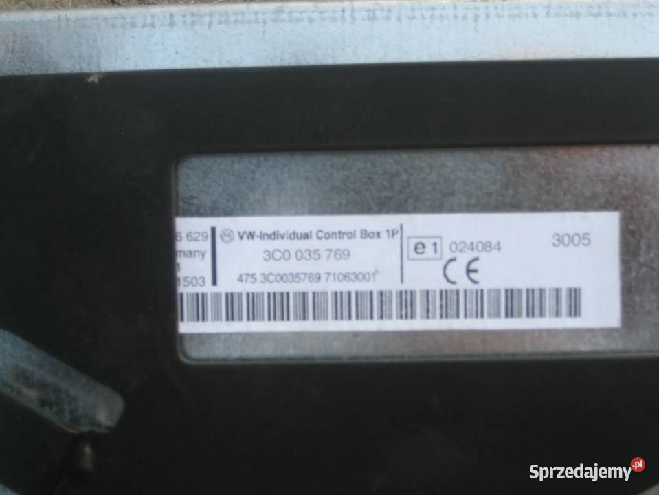vw passat b6 0510r moduł ekranu zagłówka dvd osobowe Rakoniewice